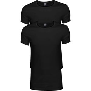Topshop Lang shirt zwart casual uitstraling Mode Shirts Lange shirts 