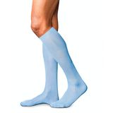 FALKE No. 10 Pure Fil d Ecosse herensokken, blauw (bleue)