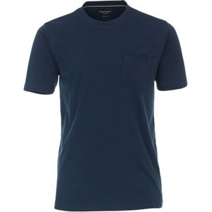 CASA MODA comfort fit heren T-shirt, blauw -  Maat: XL