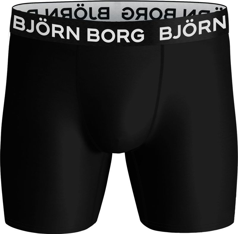 Bjorn Borg - Sports Microfiber Boxershort - Zwart - Microfiber - 1-Pack