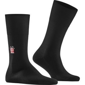 FALKE Airport Sweet Gift herensokken, zwart (black)