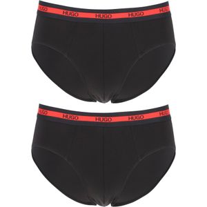 HUGO - Hipster Briefs - Zwart - 2-pack - Heren Slips