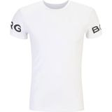 Bjorn Borg T-shirt, wit -  Maat: M