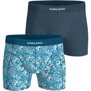 Björn Borg - Organic Cotton Stretch Boxer - Zwart - Katoen - 2-Pack