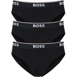 HUGO BOSS Power briefs (3-pack), heren slips, zwart -  Maat: M