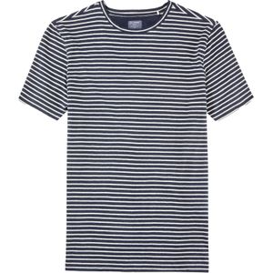 OLYMP Casual modern fit T-shirt, marineblauw -  Maat: 3XL