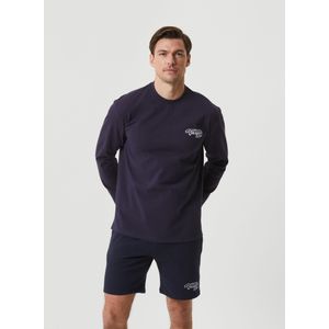 Bjorn Borg Ace heavy jersey ls T-shirt, blauw