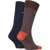 Th Men Small Stripe Sock 2P