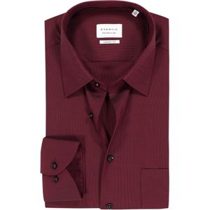 ETERNA - Comfort Fit - Overhemd - Diep Donkerrood