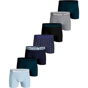 Bjorn Borg Cotton Stretch boxers, heren boxers normale lengte (7-pack), multicolor -  Maat: XL