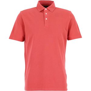 OLYMP Polo Casual, modern fit polo, roze -  Maat: L