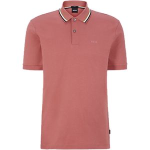 BOSS Penrose slim fit polo, jersey, roze -  Maat: L