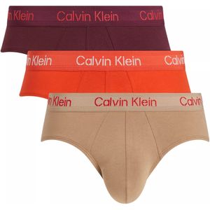 Calvin Klein Hipster Briefs (3-pack), heren slips, multicolor -  Maat: M