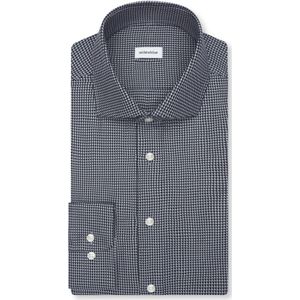 Seidensticker slim fit overhemd, popeline, blauw geruit