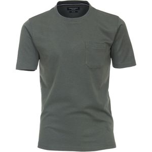 CASA MODA comfort fit heren T-shirt, groen -  Maat: 3XL