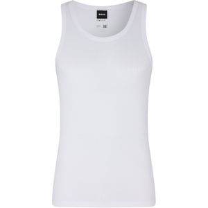 HUGO BOSS Original tank top regular fit (1-pack), heren singlet O-hals, wit -  Maat: M