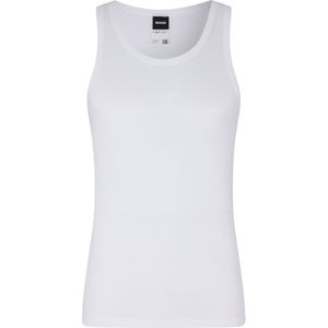 HUGO BOSS Original tank top regular fit (1-pack), heren singlet O-hals, wit -  Maat: S