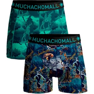 Muchachomalo boxershorts, heren boxers normale lengte (2-pack), Boxer Shorts Lords -  Maat: 3XL