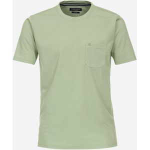 CASA MODA comfort fit heren T-shirt, groen -  Maat: L