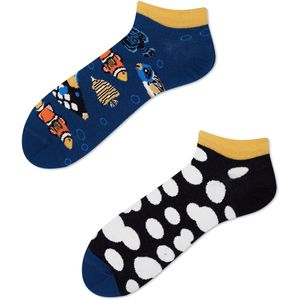 Many Mornings unisex enkelsokken, Tropical Fish Low