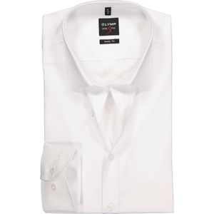 OLYMP Level 5 body fit overhemd, mouwlengte 7, wit 39
