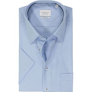 ETERNA - Comfort Fit - Overhemd - Lichtblauw - Korte Mouw