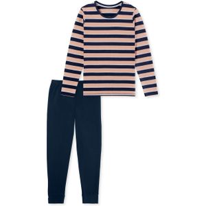 SCHIESSER Casual Essentials pyjamaset, dames pyjama lang multicolour