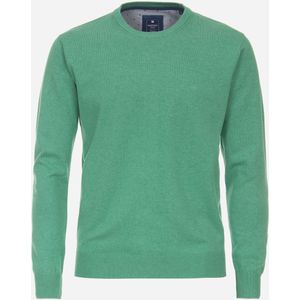 Redmond heren trui katoen, O-hals, groen (middeldik)