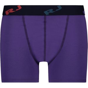 RJ Bodywear Pure Color boxer (1-pack), heren boxer lang, paars
