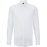 BOSS - Hank - Overhemd - Wit - Twill - Slim Fit