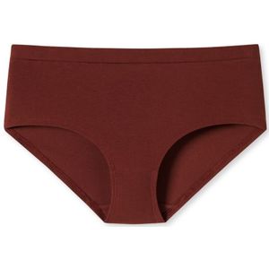 SCHIESSER - Pure Rib - Slip - Terracotta - Biologisch Katoen