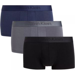 Calvin Klein Low Rise Trunks (3-pack), lage heren boxers kort, multicolor -  Maat: XS