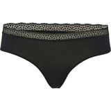 FALKE dames slip Daily Lace, zwart (black)