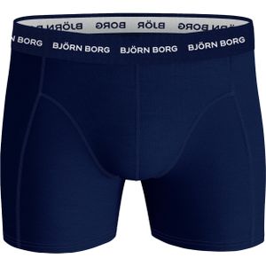 Bjorn Borg Cotton Stretch boxers, heren boxers normale lengte (1-pack), blauw -  Maat: XXL
