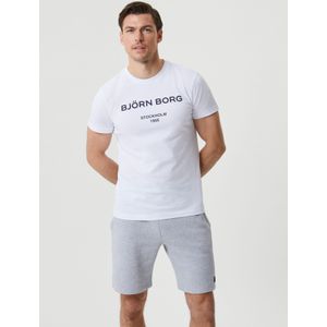 Bjorn Borg logo T-shirt, wit