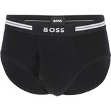 HUGO BOSS Traditional Original brief (1-pack), heren slip met gulp, zwart -  Maat: M