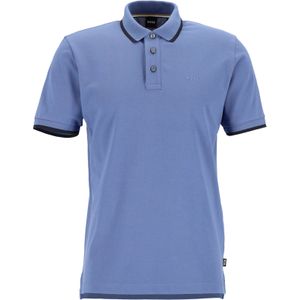 BOSS Parlay regular fit polo, pique, blauw