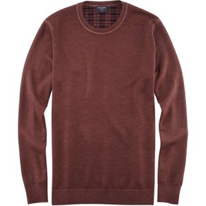 OLYMP Casual modern fit pullover wolmengsel, barolo -  Maat: L