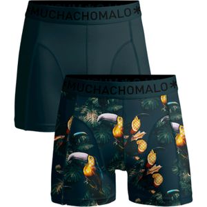 Muchachomalo boxershorts, heren boxers normale lengte (2-pack), Costa Rica Spain -  Maat: XXL