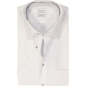 ETERNA - Modern Fit - Overhemd - Wit - Korte Mouw - Strijkvrij
