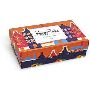 Happy Socks Gift Box 3-pack (3-pack), unisex sokken in cadeauverpakking - Unisex - Maat: 41-46
