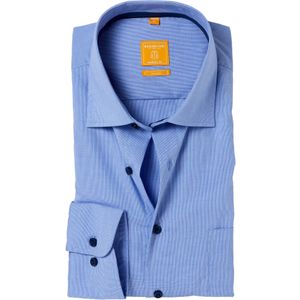 | Redmond modern fit overhemd, blauw 43/44