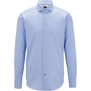 BOSS Joe regular fit overhemd, structuur, blauw gestreept 45