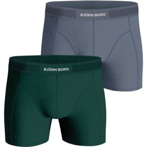 Bjorn Borg Cotton Stretch boxers, heren boxers normale lengte (2-pack), multicolor