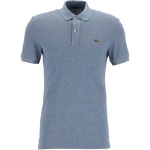 Lacoste Slim Fit polo, licht indigo blauw melange