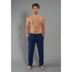 Ceceba heren pyjama- of loungebroek, donkerblauw gestreept -  Maat: 9XL