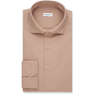 Seidensticker slim fit overhemd, popeline, beige