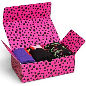Happy Socks Fruits Socks Gift Set (3-pack), unisex sokken in cadeauverpakking - Unisex - Maat: 41-46