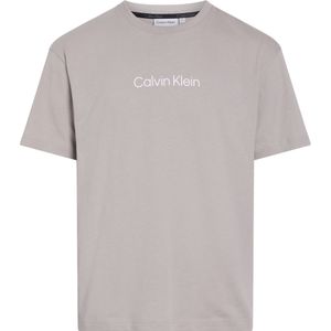 Calvin Klein Hero Logo Comfort T-shirt, heren T-shirt korte mouw O-hals, grijs -  Maat: XXL