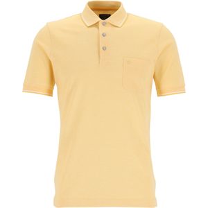 OLYMP Polo Casual, modern fit polo, geel -  Maat: 4XL